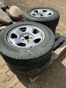 4 tires/rims - 245/65R17 - from Ridgeline, Pilot  - 5x120 bolt pattern