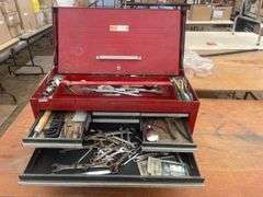 Craftsman 9 drawer toolbox comes with contents, no key