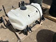 Polaris 60gal ATV yard sprayer -  condition unknown