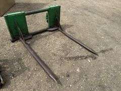 John Deere 720 bale fork - quick attach