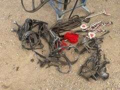 Set of pony team harness
