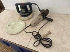 A working WEN polisher and a working angle grinder