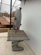 7 1/2" Trademaster bandsaw -  runs but condition unknown