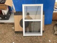 22" x 36"  door glass insert with screen