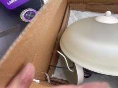 NOMA Milton 52" ceiling fan - owner says works, misc. lights