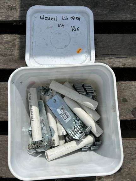 Qty of (12) Westeel lid opening kits