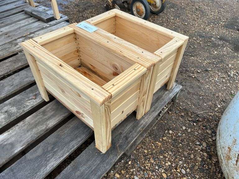 Locally made planters 12x18x13