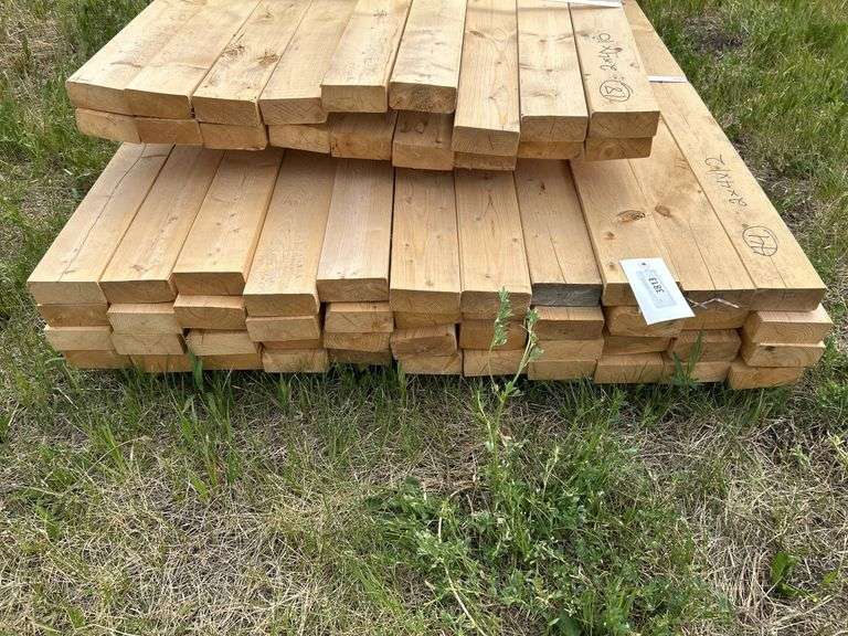 LUMBER: 18 of 2x4x10 & 44 of 2x4x12