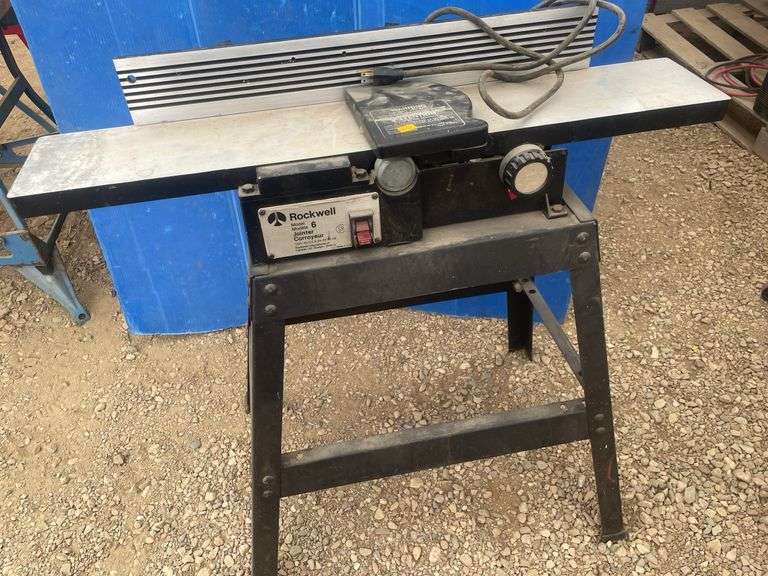 Rockwell Model 6 Jointer - running condition