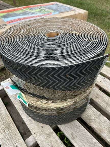 Large roll of belting 15”w