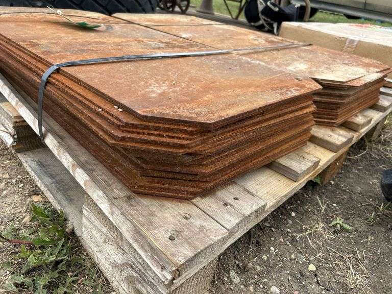 Qty of 1/4”x19”x41-1/2” plates