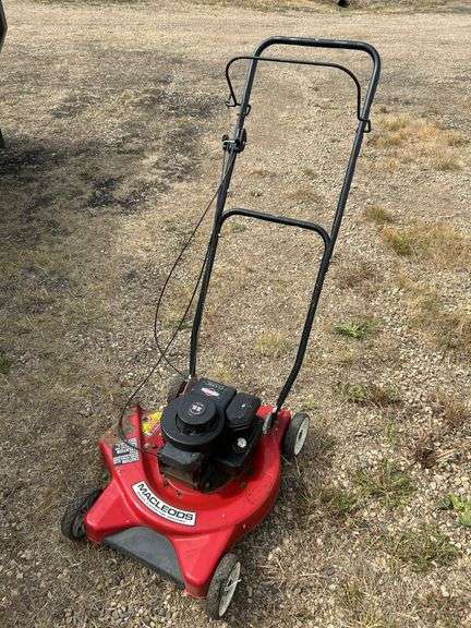 Macleods lawnmower- owner says runs