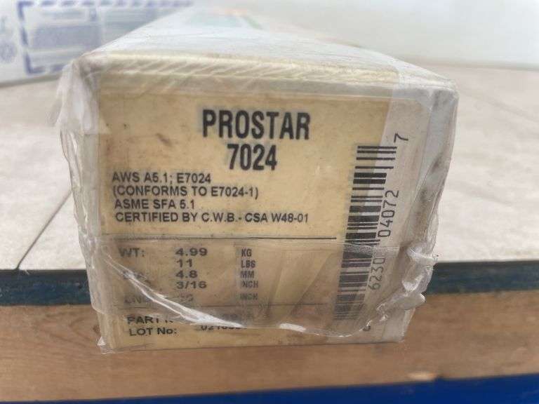 2 boxes of ProStar 7024x3/16"