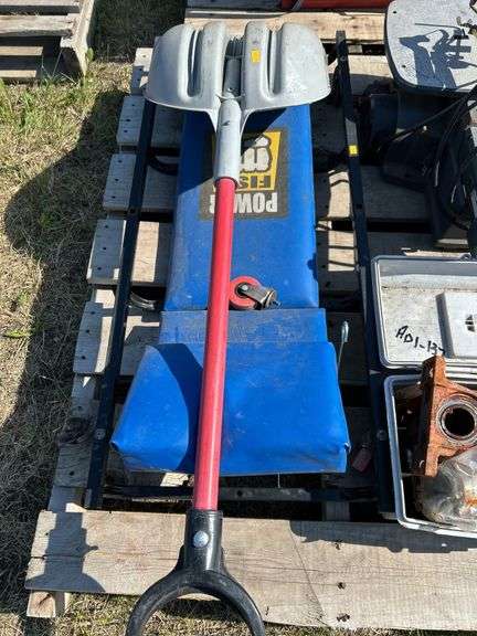 Scroll saw, creeper, shovel, hand winch etc