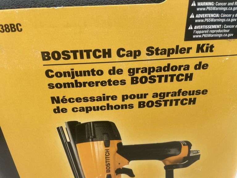 Bostitch Cap Stapler Kit - 18 gauge