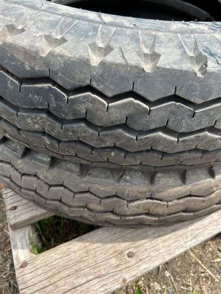Pair of 709-15LT tires
