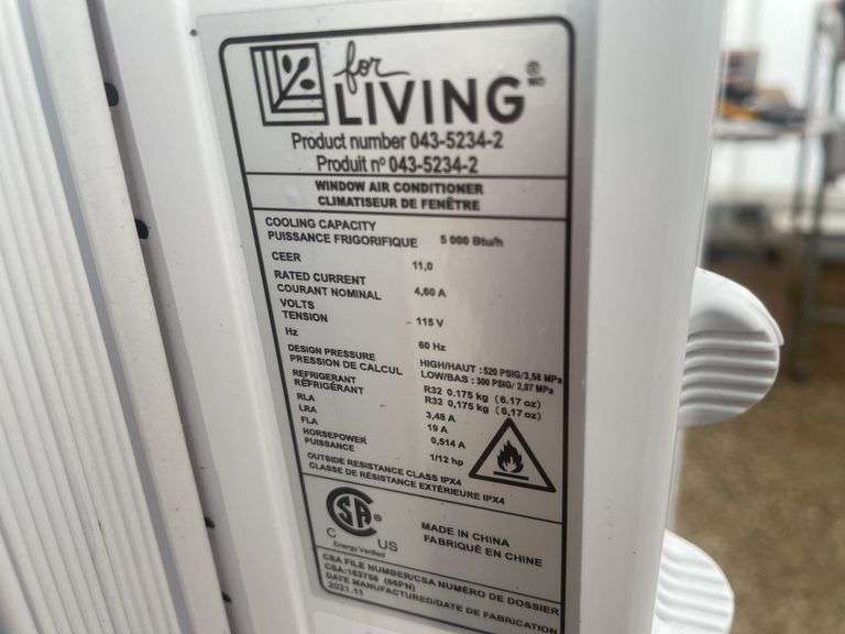 5000BTU window air conditoner  - runs but condition unknown