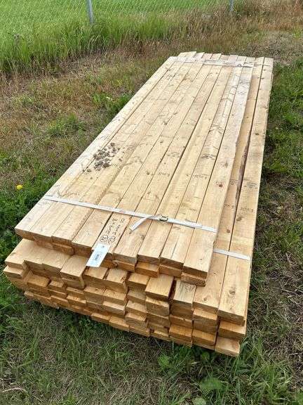 LUMBER: 18 of 2x4x8 & 77 of 2x4x10