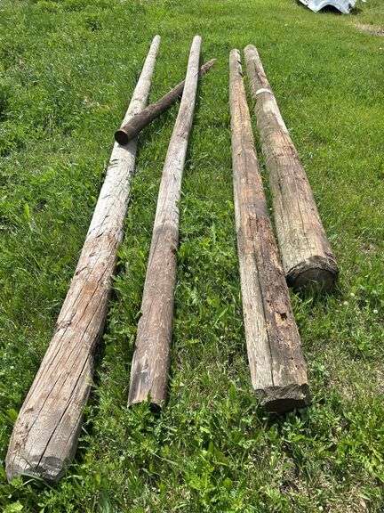 Qty of telephone poles