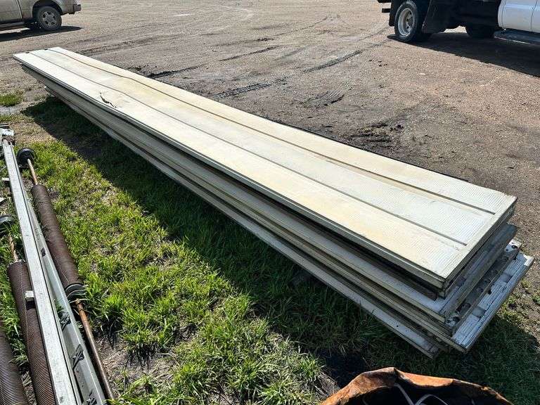 OFFSITE MELFORT: 20ft Wide x 14ft Tall Insulated Shop Door
