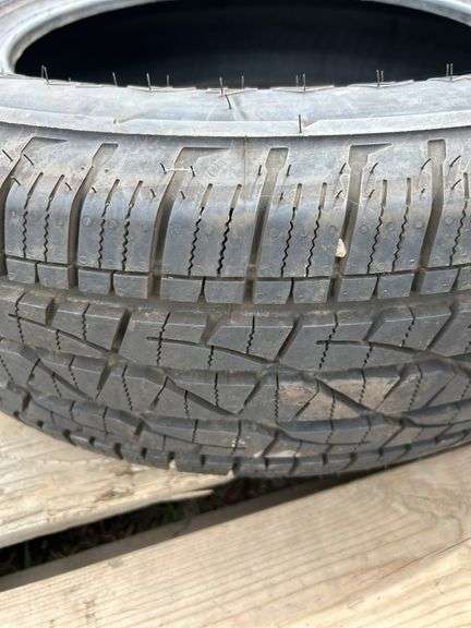 4 tires 235/65R17 - 3 Bridgestone, 1 Firestone