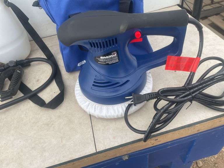 Simoniz polisher - hardly used, and a spot sprayer