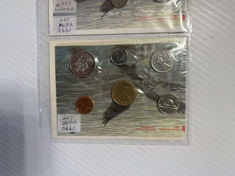 1990 & 1992 - Canada 125th Set