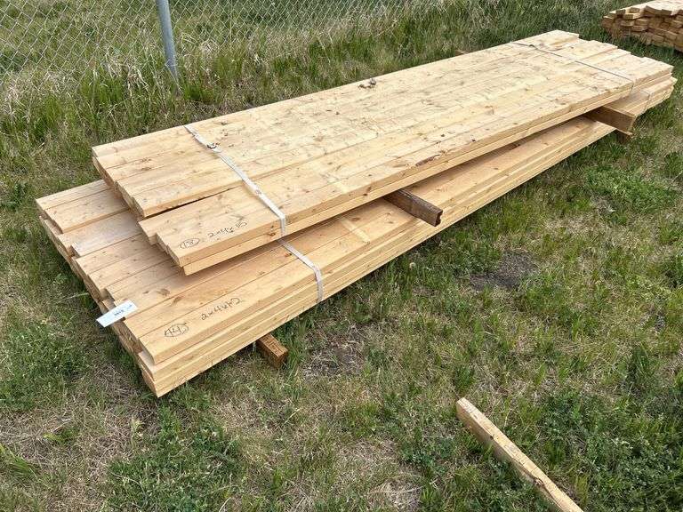 LUMBER: 18 of 2x4x10 & 44 of 2x4x12
