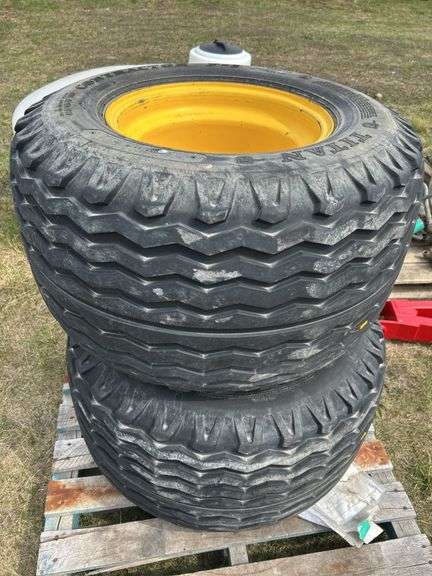 Pair of implement tires/rims 480/45-17