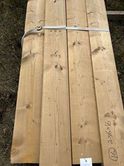 LUMBER: 16 of 2x6x16