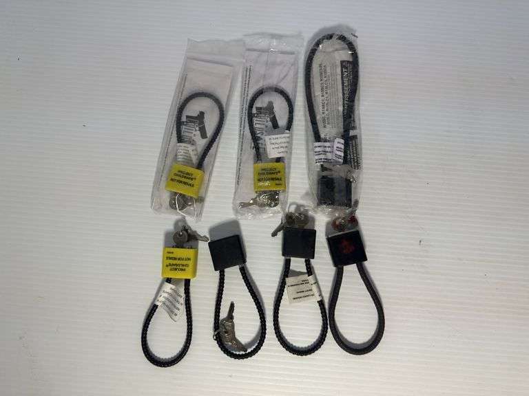 Gun Locks 8 Total with Keys
