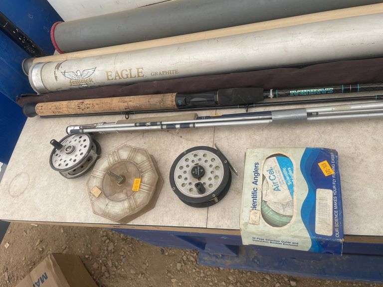 Quantity of tackle including rod holders etc.