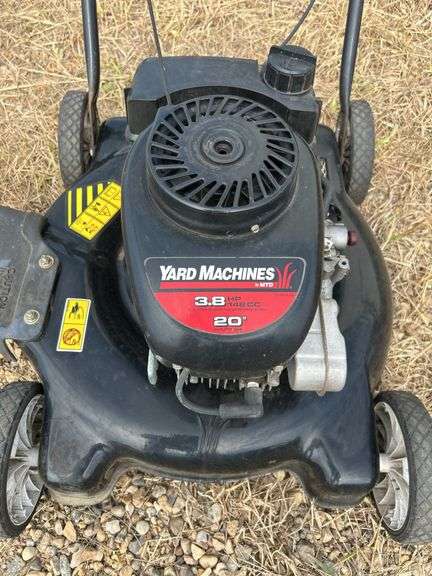Yard Machines 20” lawnmower - owner says runs