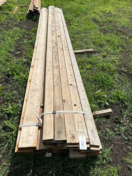 LUMBER: 19 of 1x4x16 & 15 of 2x6x16