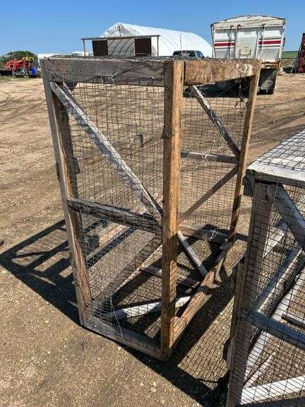 Pair of home made garden covers/cages