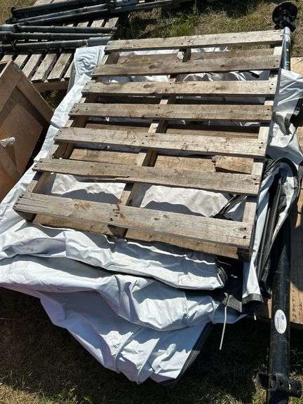 2 awning covers 8'x12' & 8'x16'