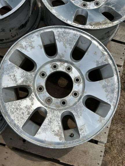 4 Ford 18” aluminum rims