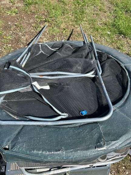 Pallet of miscellaneous, mini trampoline, air conditioner- condition unknown