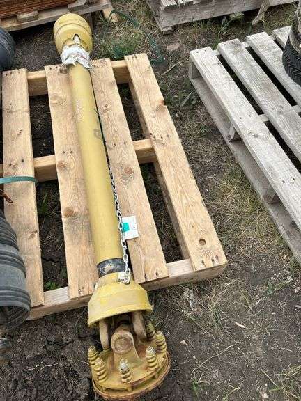 PTO shaft 48” 540 on 1 end & round end slip clutch on other