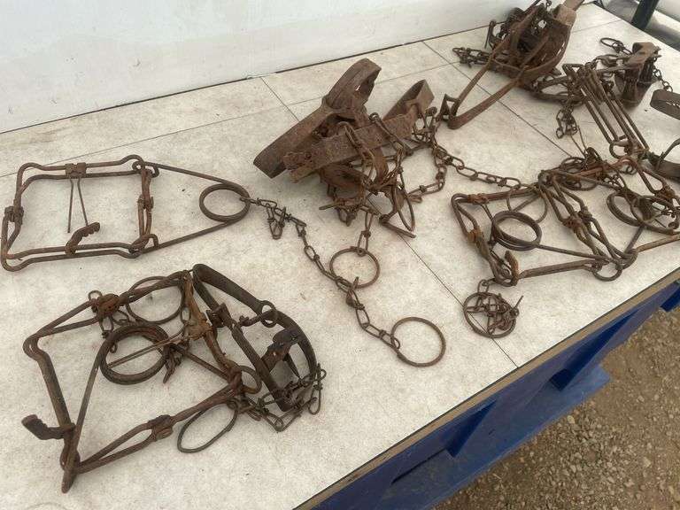 Quantity of traps including connibear and leg grabbers