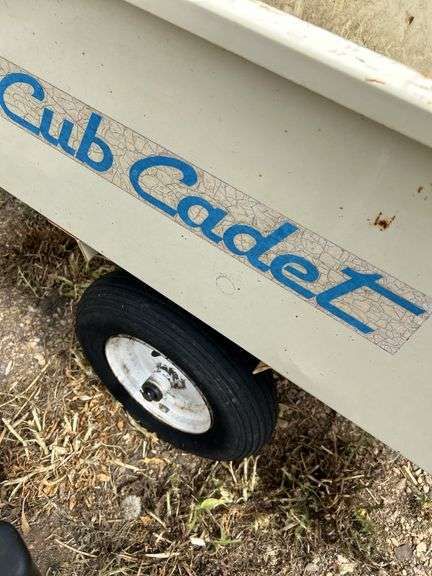 Cub Cadet yard utility wagon