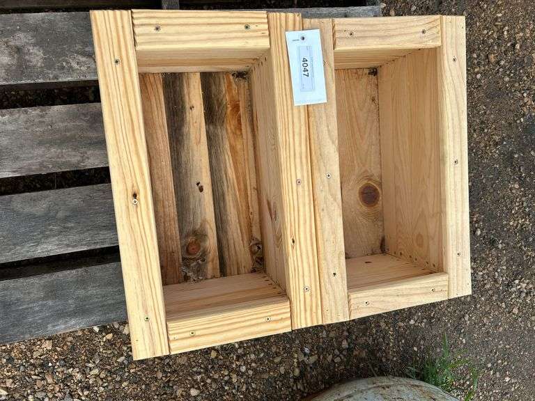 Locally made planters 12x18x13