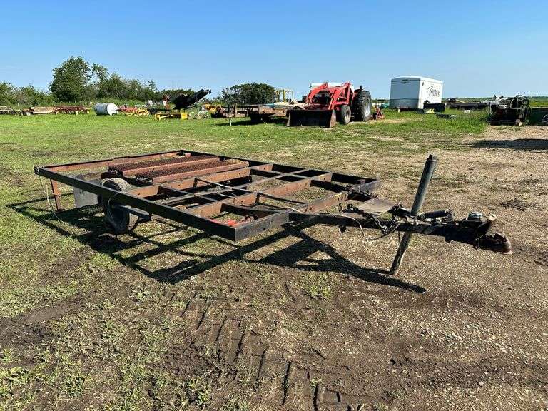 Camper frame Trailer w/ Ramps 130" X 6.5ft