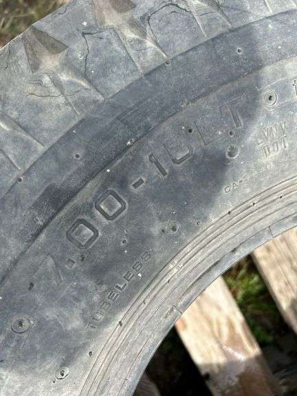 Pair of 709-15LT tires