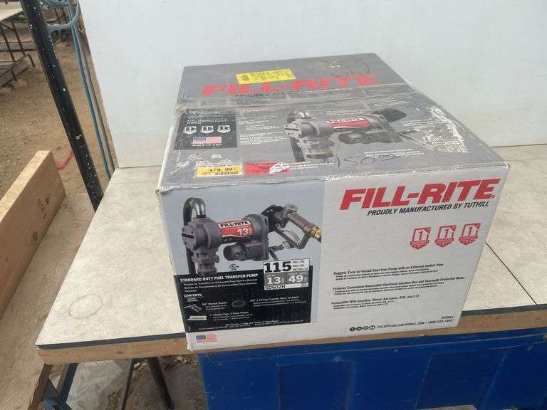 Fill-Rite standard duty fuel transfer pump - 115 V