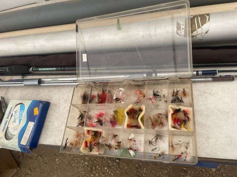 Quantity of tackle including rod holders etc.