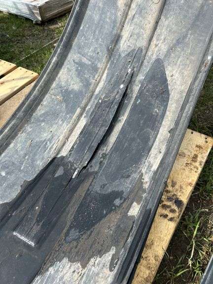 4 John Deere 4830 Sprayer Fenders - 1 is rubbed through in one spot