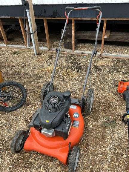 Husqvarna lawnmower- untested - owner says runs