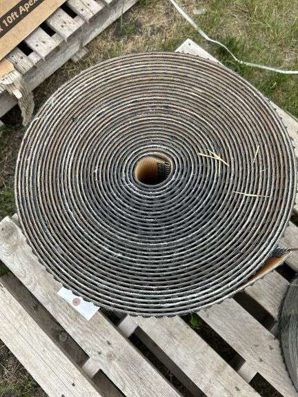 Large roll of belting 15”w