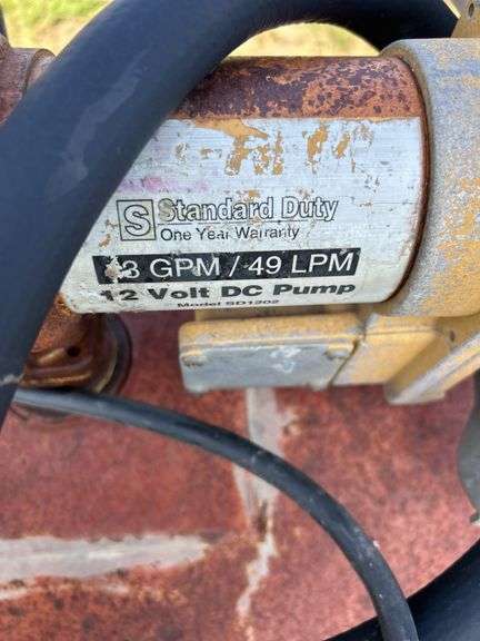 100gal slip tank & pump - condition unknown